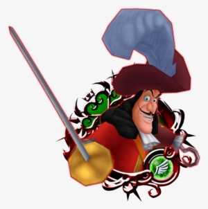 Captain Hook - Kingdom Hearts Captain Hook