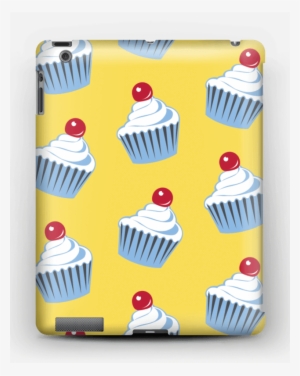 Small Cute Cupcakes Case Ipad 4/3/2 - Deksel