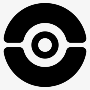 Pokemon Ball Vector - Black And White Wifi Icon