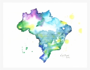 Brazil Watercolor Png