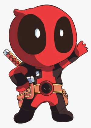 Cute Deadpool Chibi Png - Deadpool Chibi Png