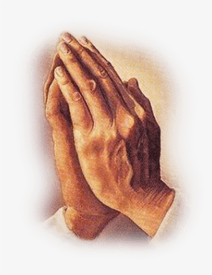 Hands Praying Vintage - Praying Hands Png
