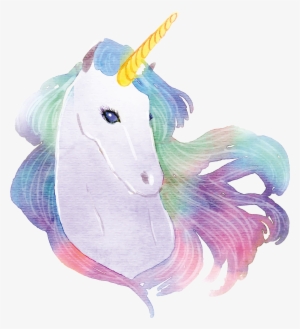 Unicorn Watercolor Painting Drawing - Water Painting Drawing