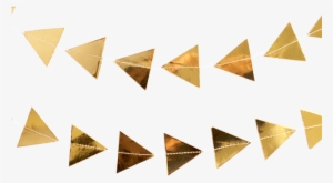 Gold Triangles Garland - Gold Triangles