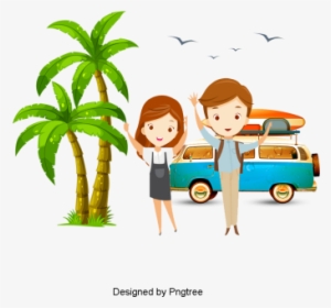 Travel Design Png - Illustration Png Coconut Vector