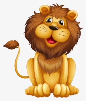 Lion Royalty - Lion Cartoon Png