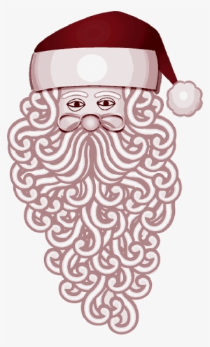 Santa Claus Beard Png - Charming Santa Claus Oval Ornament