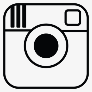 Instagram Small Transparent Black And White Logo