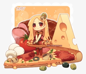 Pizza By Dav - Pizza Anime Girl