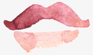 Water Color Lips Png Png Royalty Free Stock - Watercolor Painting