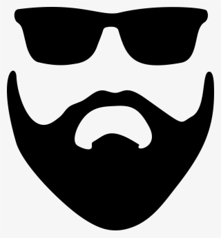 Silhouette Beard Oil Moustache Drawing Free Commercial - Beard Clipart