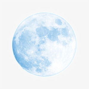 This Graphics Is Blue Earth Transparent About Blue, - Poster: Espenak's Telescope Photo Of Full Moon