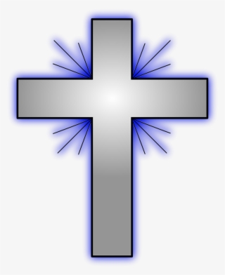 28 Collection Of Glowing Cross Clipart - Cross Clipart