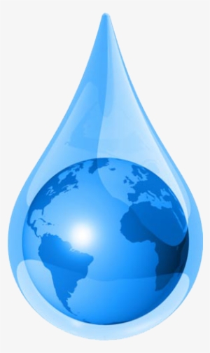 Water Drop And World Png Images - Water Drop Earth