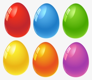 Easter Eggs Png - Colored Easter Eggs Clip Art