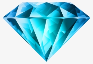 Diamond Transparent Png Vector Transparent - Blue Diamond Clipart