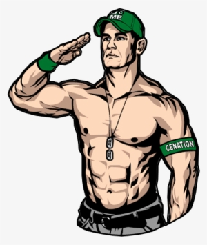 Cartoon John Cena - Wwe Cartoon John Cena