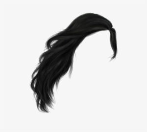 Black Hair Png Image - Girl Hair Png