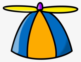 Birthday Hat Png Pic - Propeller Hat Clipart