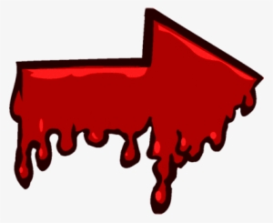 Realistic Dripping Blood Png Blood Drip Psd Detail - Arrow