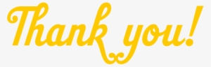 Image Information - Thank You Yellow Transparent