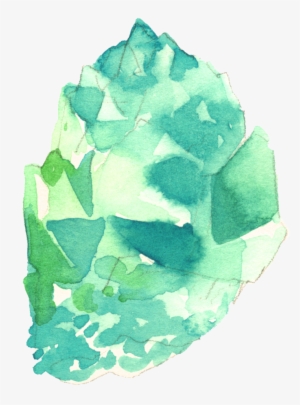 The Power Of Setting Intentionsor Not - Watercolor Gems And Crystals