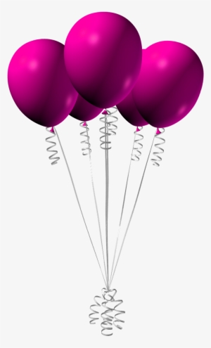 Pink Birthday Balloons Png