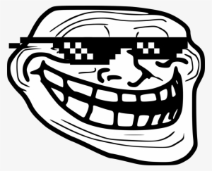 Trollface Deal With It - Troll Face Png