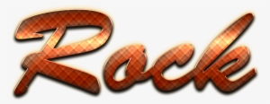Rock Name Logo Design Png Transparent - Graphic Design