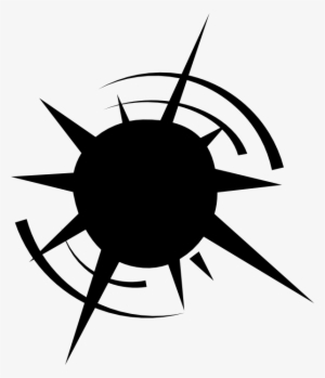 Free Download - Bullet Hole Logo Vector