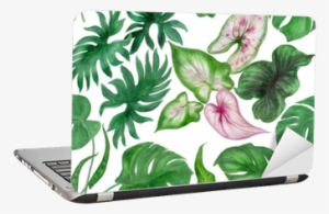 Watercolor Painting Seamless Pattern With Tropical - Watercolor Painting