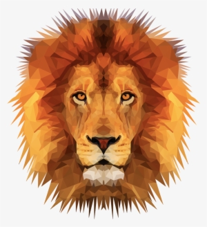 Geometric Lion Png - Wildlife Heritage Foundation