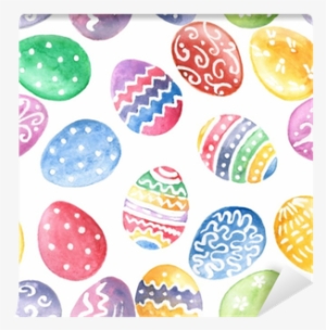 Eggs Seamless Pattern - Easter