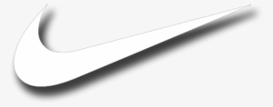 White nike logo