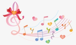 Love Music Cute - Music Watercolor Png