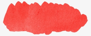 Red Watercolor Png - Red Watercolor Stroke Png