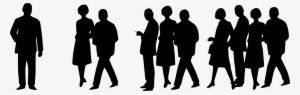 People Png Clipart - People Silhouette No Background