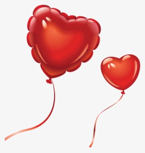 Heart Balloon Png Image, Free Download, Heart Balloons - Heart Balloon Png
