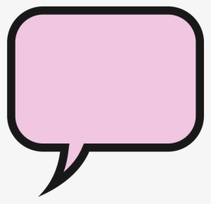 Blank Speech Bubble Clipart Clipartix - Pink Speech Bubble Transparent