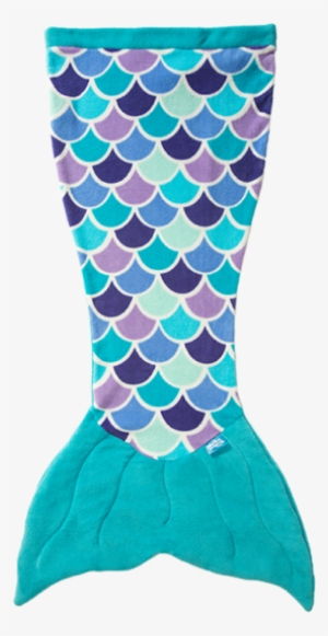 Mermaid Tail Blanket In Aqua Dream - Mermaid Tail Blanket For Kids And Adults
