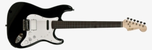 Image With Transparent Background Rock Guitar Png Vector - Black Squier Stratocaster Affinity