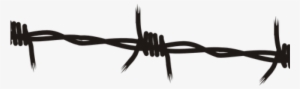 Barb Wire Clipart Border - Barb Wire Fence Drawing