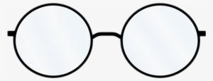 Svg Black And White Library Glasses Harry Sticker By - Glasses Png For Picsart