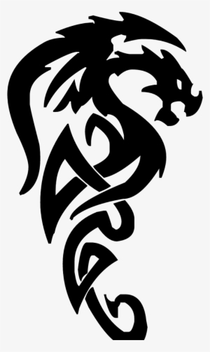 Frnds Useful Tattoos Png Use Kare - Tribal Tattoo Dragon Color