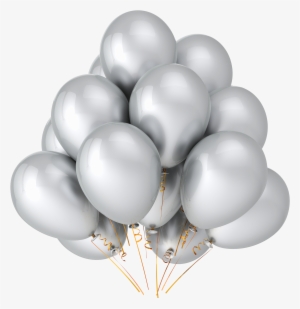 Balloon Png Clipart - Silver Balloons Transparent