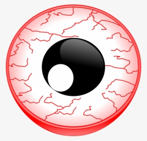Googly Eyes Png Hd - Red Eye Clipart