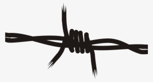 barbwire png cutouts - star of david barbed wire