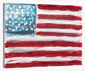american flag abstract american flag abstract - canvas