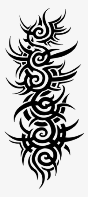 Gothic Tattoo Vertical - Tattoo Png