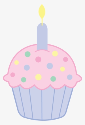 Svg Download Vanilla Cupcake Character Free On Dumielauxepices - Birthday Cupcake Clip Art